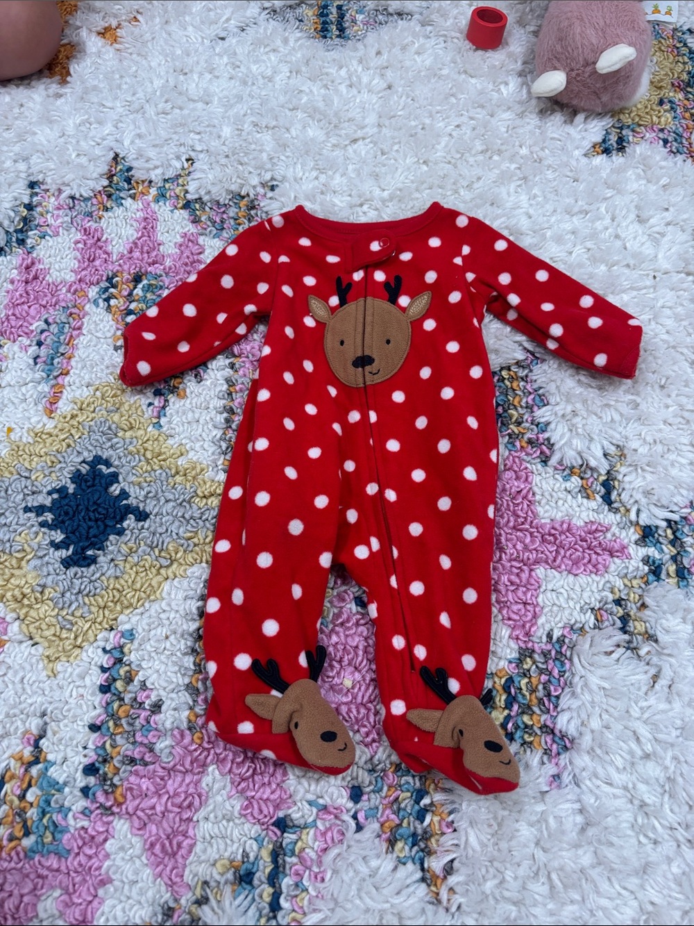 Carters Reindeer Pajamas